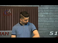 Play MP4 - Ivan proceeds to face-fuck Eugene's mouth&comma; his huge balls bouncing up against Eugene's chin with every thrust&period; Ivan bends Eugene over the sofa and thrusts his cock deep into Eugene's eager hole&period;