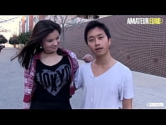 Play MP4 - AMATEUR EURO - &num;Miyuki step Son - Sexy Asian Brunette Threeway Party With Newbie And A Daddy