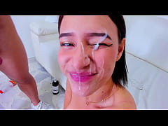 Play MP4 - Teen Jazmin is a dick swallower who loves hard throat punishmentand raw ass fucking&comma; cum in her pretty face is one of her favorite spots&comma; such a slut&period;