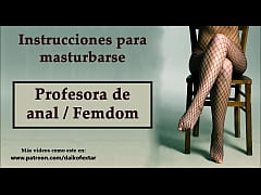 Play MP4 - Profesora espa&ntilde;ola de anal&period; JOI Femdom&period; &iquest;Hipnosis&quest; &iquest;Sin manos&quest;