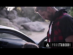 Play MP4 - PURE TABOO Desperate Hitchhiker In Trouble Kristen Scott Seduces Escaped Criminal To Save Her Life