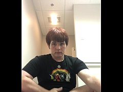 Play MP4 - Diaper Boy Damien Michael Turner in a Messy Diaper at the Office&excl;&excl;&excl;