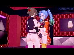 Play MP4 - Az Sainklaus and Chitose Kisaragi and Lamia Loveless intense lesbian play and futanari sex&period; - Super Robot Wars 30 & V & A Hentai