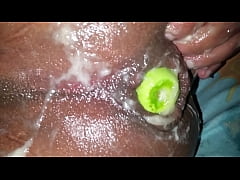 Play MP4 - Big fat toy gaping n straching my ay ass