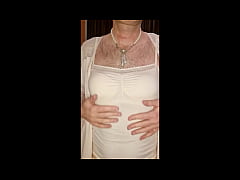 Play MP4 - Crossdresser parading around Pretty in Pink Lingerie