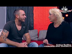 Play MP4 - Deutsche alte dicke Hausfrau macht ihr erstes Porno Casting