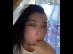 Play MP4 - Gagging myself for Daddy&comma; Latina teen pukes