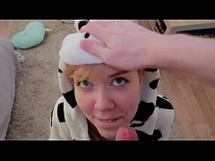 Play MP4 - Anal teen in cute onesie pajama EstieKay