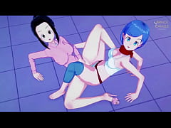 Play MP4 - Bulma and Milk horny MILFs have lesbian sex - Dragon Ball Super