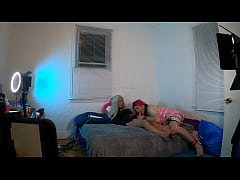 Play MP4 - TS Kelsey Masters Sucking Huge Trans Cock