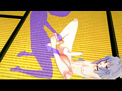 Play MP4 - Genshin Impact Yaoi - Razor footjob & bareback - Japanese Asian Manga Gay Pron