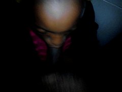 Play MP4 - Ebony Blowjob & Facial