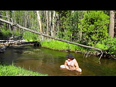 Play MP4 - Simscristian05 - update &num;261 - NAKED BATHING IN THE CREEK AND POSING AT THE CAMPFIRE SIGN - Oct 19&comma; 2025