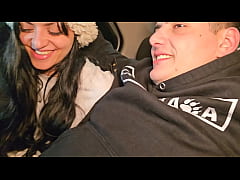 Play MP4 - Keilabassi's nymphomaniac and Steffcrime can't hold back and suck her off inside the car&period;