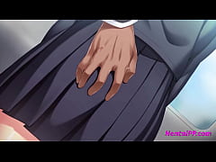 Play MP4 - Busty Brunette Hentai Slut First Time In Gangbang