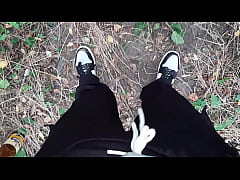 Play MP4 - Risky lesbian masturbation in the forest