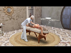 Play MP4 - A hot blonde has rough sex on the massage table