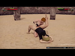 Play MP4 - Vilkor VS Rachel &lpar;Naked Fighter 3D&rpar;