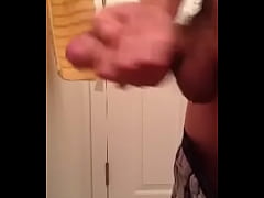 Play MP4 - Stroking cock til it cums