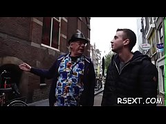 Play MP4 - Naughty playgirl takes it hard