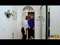 Play MP4 - TUTOR4K&period; Angry student fucks the math tutor to teach her good manners