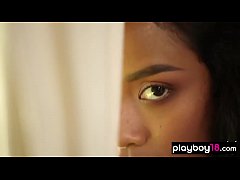 Play MP4 - Glamorous asian and ebony babes sensual striptease