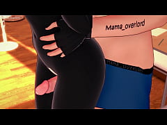 Play MP4 - Novia se viste por completo de enderman para jugar en su cama &lpar;hentai 3D&rpar; &lpar;minecraft&rpar;