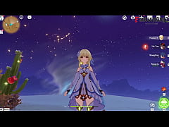 Play MP4 - Traveler Lumine blowjob handjob &vert; Genshin impact &vert; Free