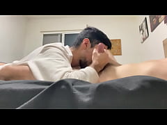 Play MP4 - making my hetero friend cum