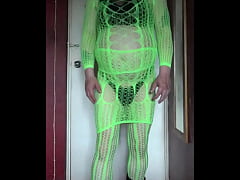 Play MP4 - bi crossdressing sissy would love to meet up with another guy dressed like this just to get anal sex for real