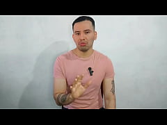 Play MP4 - El chofer flaco dotado me pone a mamarle su vergota de 21cm en el comedor de la empresa &excl; Relato sexual