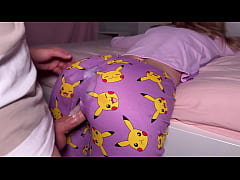 Play MP4 - Stepdad's friend&excl; We played at rubbing&comma; without penetration&comma; but he ripped my pajamas and ended up putting his big cock inside me&period;