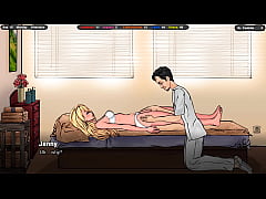 Play MP4 - The landlord looks up Jenny's skirt as she dusts the refrigerator&period;