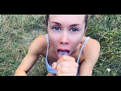 Play MP4 - I Wants His Cum In My Mouth - Quick Blowjob Outdoor &lpar;POV&rpar;
