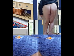 Play MP4 - Bottomless Zea812 cleaning the bathroom