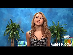 Play MP4 - Blondie team-fucked in a massage room