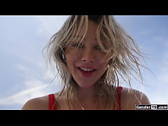 Play MP4 - Trans lifeguard Emma Rose anal fucks guy