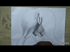 Play MP4 - Camel toe drawing Cunt