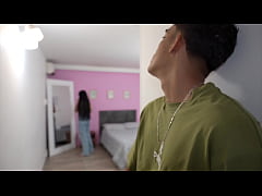 Play MP4 - I discover a huge cock inside my stepson's pants and I feel like giving him a juicy blowjob&excl;