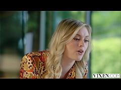 Play MP4 - VIXEN Bratty Blonde Amber Moore Rides Her Boss' Thick Cock