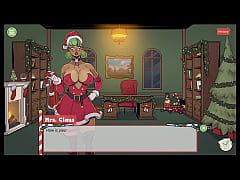 Play MP4 - Claus' Secret Surprise &lbrack; XMAS HENTAI Game &rsqb; Ep&period;3 Mrs santa tease us with her underskirt ANAL plug &excl;