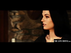 Play MP4 - Stunning brunette beauty masturbates to her wild bdsm sex fantasy