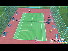 Play MP4 - EP5&colon; Claire is a Perverted Slut - Academy Love Saga&colon; Tennis Angels Ex