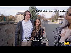 Play MP4 - SWAP4K&period; Banged a girl with large breasts in a threesome while her boyfriend was taking a shower