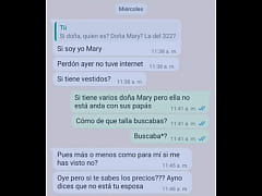 Play MP4 - DO&Ntilde;A MARY SE PONE MUY CALIENTE Y ME ENVIA FOTOS EN CACHETEROS