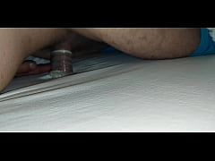 Play MP4 - I fuck the hole in the mattress with a condom late at night