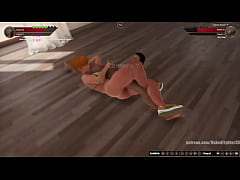 Play MP4 - Rob VS Karen Krash &lpar;Naked Fighter 3D&rpar;