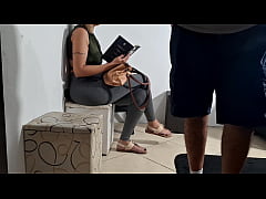 Play MP4 - Flash of dick in the dentist's waiting room and she groped it&period;