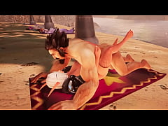 Play MP4 - A Couple Having Sex on the Beach &vert; Warcraft Parody