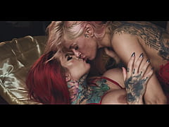 Play MP4 - Two Tattooed Bisexual Girls Having a Blast with BBC Strapon